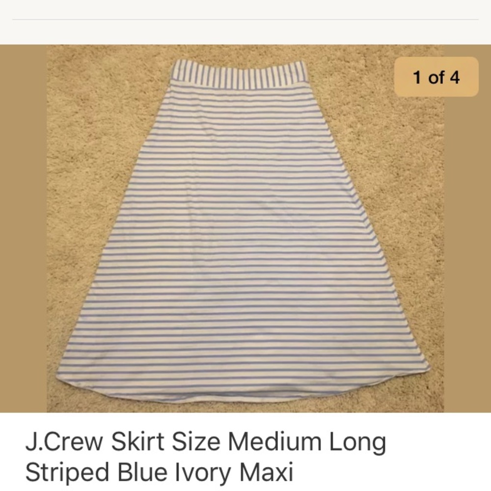 J.Crew maxi skirt Women's size Medium